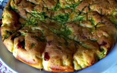 Torta salata zucchine e yogurt